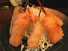料理:スペシャルランチ1200円(串5本)@串揚げ・ひょうたん・赤坂店