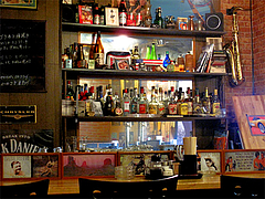 店内:カウンター席@黒龍らーめん・博多区千代