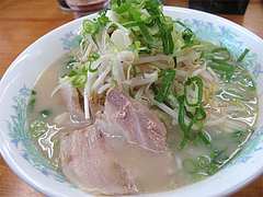 料理:もやしラーメン550円@ラーメン天舟・マリンメッセ福岡