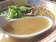 6ランチ:ラーメンスープ@博多ラーメン・未羅来留亭(ミラクル亭)・平尾