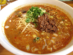 料理:赤坦々麺580円@晴商店(はれしょうてん)・福岡市南区那の川