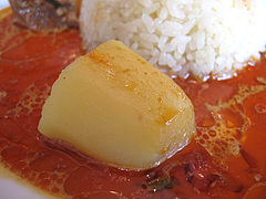 ランチ:スリランカカリー・ポテト@LION-CURRY(ライアンカリー)・佐賀・鳥栖