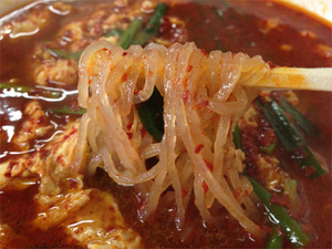 8大辛15倍韓国麺@辛麺屋司