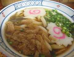 料理:うどん空撮@はるやうどん・小倉