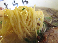 料理:ラーメン麺@ラーメンとらや渡辺通り店