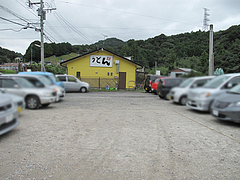 外観:駐車場@うどん王子・筑紫郡那珂川町