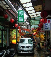 九ふんの町並み3@台湾