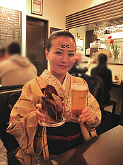 店内:ビールとポテチ@BUTCHER・炭火焼フレンチ・ブッチャー・平尾