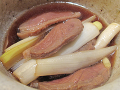 13夜の食事:鴨せいろつゆ@手打ち蕎麦・やぶ金・大名