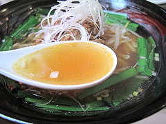 料理:台湾ラーメンスープ@点心楼・台北・薬院店