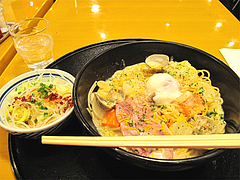 料理:サラダとパスタ@洋麺屋・五右衛門・福岡ソラリア・天神