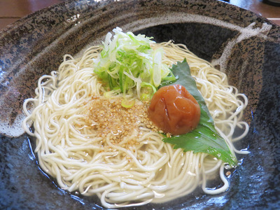 5鯛骨麺・梅750円