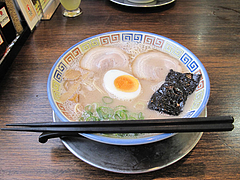11ランチ:昔ラーメン630円@久留米大砲ラーメン・小田部店