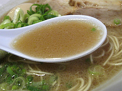 ランチ:ラーメンスープ@LA-麺HOUSE将丸・親富孝通り・天神