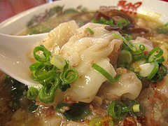 ランチ:昭和のワンタン@ラーメン・支那そば北熊・福岡空港店