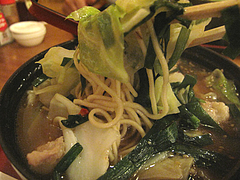 15ランチ:もつ鍋ラーメン食べる@居酒屋・井戸端・博多川端商店街