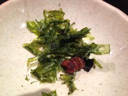 6岩海苔と薬味@銀笹