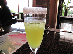 料理:睡蓮580円ノンアルコールカクテル@僧伽小野・糸島