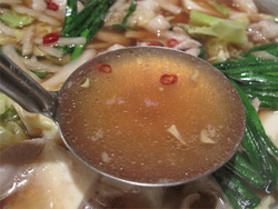 24醤油味もつ鍋@香旨