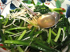 料理:大皿料理の分葱(わけぎ)の煮浸し@博多なゝ草(はかたななくさ)・西中洲