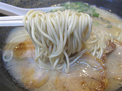 料理:ラーメン麺@ラーメンの店ふーとん(胡同)・春吉