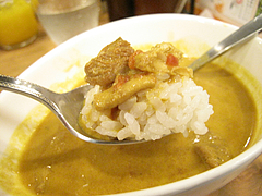 料理:ココナッツチキンカレー食べる@カレーショップ・ドゥニヤ・東比恵