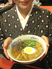 ランチ:ラーメン575円@そば処まさや・薬院