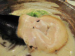 10ラーメン:啓燻亭らーめんチャーシュー@啓燻亭(けいくんてい)・新天町アーケード・天神
