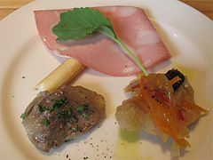 9ランチ:前菜@イタリアン・カンティーナ・ガシーヨ