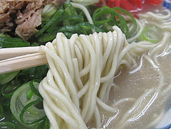 12ランチ:ラーメン麺カタ@ラーメン・元祖長浜屋