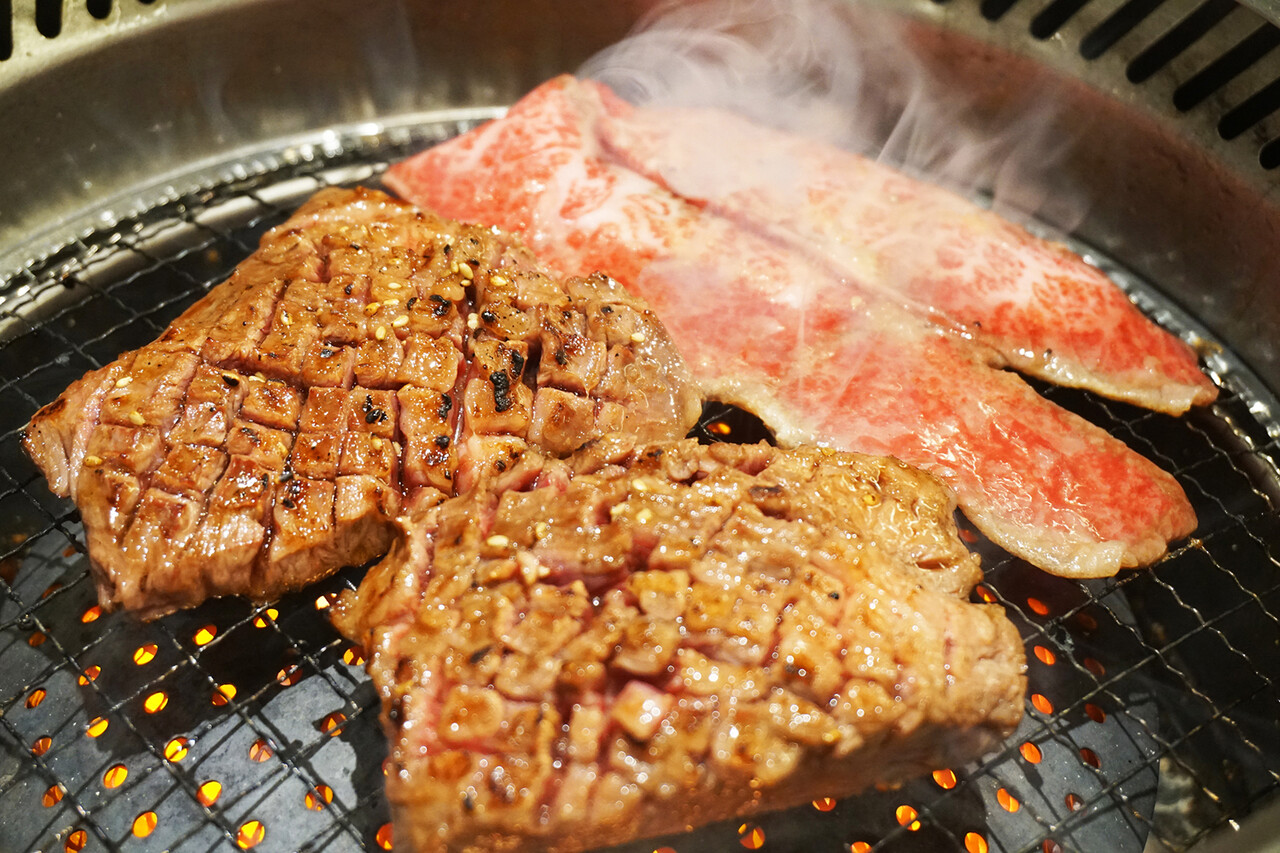 博多おんな節 福岡 中洲で新感覚の巻き巻き焼肉 和牛食べ放題 焼肉 巻次郎