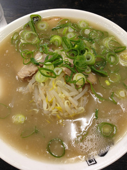 5もやしラーメン650円@博多長浜風び(風靡)