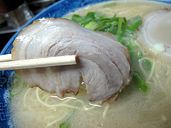 料理:ラーメンセットのチャーシュー@ラーメン百千萬