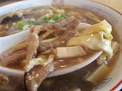 料理:酸辣湯麺の具@巧福・大橋