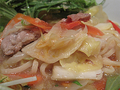 料理:野菜胡麻坦麺の具@博多屋・渡辺通