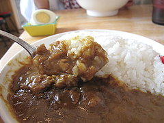 15ランチ:豚骨カレー単品390円@博多ラーメン・唐木屋・七隈店