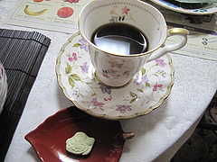 13ランチ:コーヒーと干菓子@吉浦亭