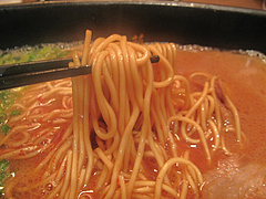 ランチ:釜だれとんこつラーメン麺・超カタ@ラーメン一蘭・西通り店・天神