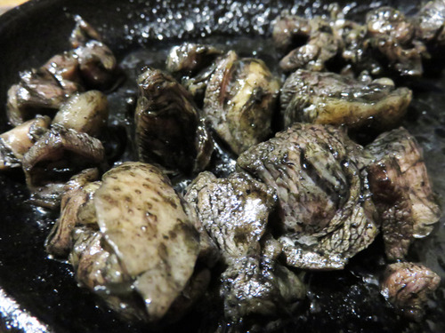 10薩摩鶏もも焼き中
