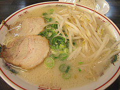 10ランチ:もやしラーメン550円@博多ラーメン小久保屋・高宮