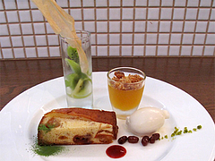 10ランチ:デザートプレートアップ@食堂シェモア・フレンチ・イタリアン・洋食