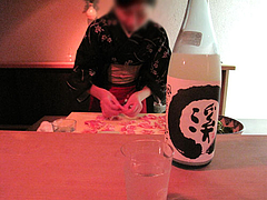 店内:カウンター席の眺め@酒陶・築地・平尾