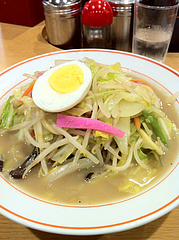 ランチ:ちゃんぽん520円@名代ラーメン亭・天神ビブレ店