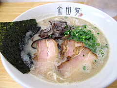 5ランチ:黒豚らーめん650円@ラーメン・金田家・行橋