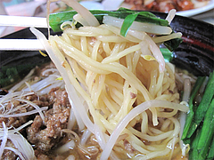 料理:台湾ラーメン麺@点心楼・台北・薬院店