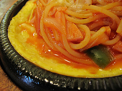 8ランチ:鉄板ナポリタン・玉子焼き@新天町・プリンス・天神