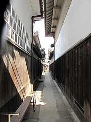 外観:通路@夢空間はしまや・カフェ・倉敷