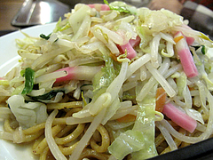 ランチ:焼ちゃんぽん野菜280g@ちゃんぽん座・十鉄・西新商店街