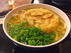 ごぼ天うどん450円@因幡うどん ごぼ天うどん450円@因幡うどん