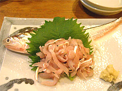 エツの刺身